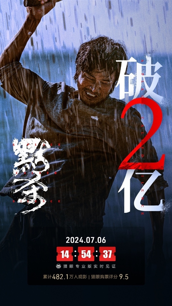 4天票房破2亿！电影《默杀》全员狠人网友直呼很带爽感(默杀电视剧)