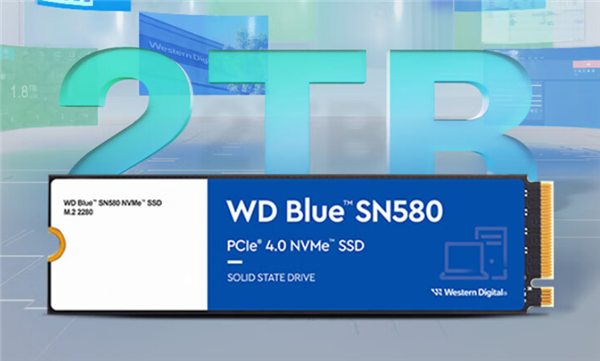 429元起西部数据WDBlueSN5000SSD开售：最高可选4TB