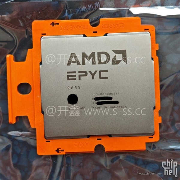 128核心500W功耗！AMDZen5EPYC提前走光