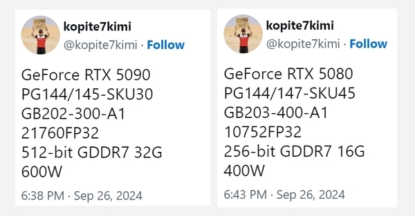 最高32GB显存！RTX50系爆料信息汇总