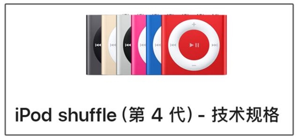 一个时代彻底终结！苹果将最终款iPodnano、iPodshuffle列为过时产品