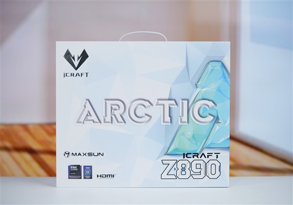 白色海景房必备！铭瑄Z890Arctic主板图赏