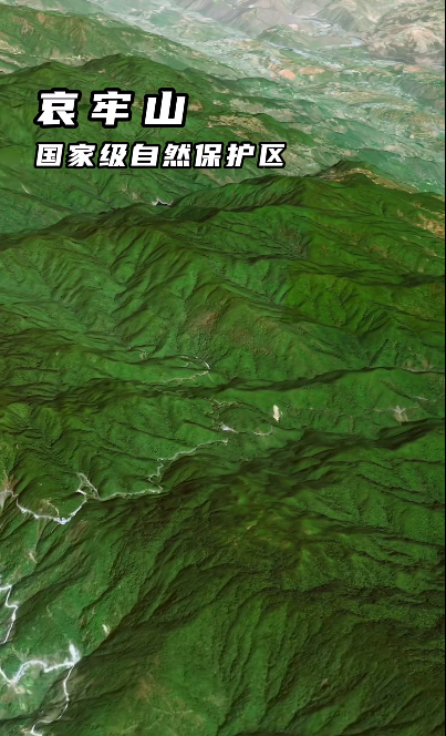 吉林一号3D卫星视角看凶险的哀牢山：进去就是送命！